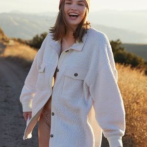 Aerie cloud sherpa jacket